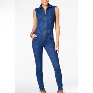 GUESS womens size 6 denim jumpsuit